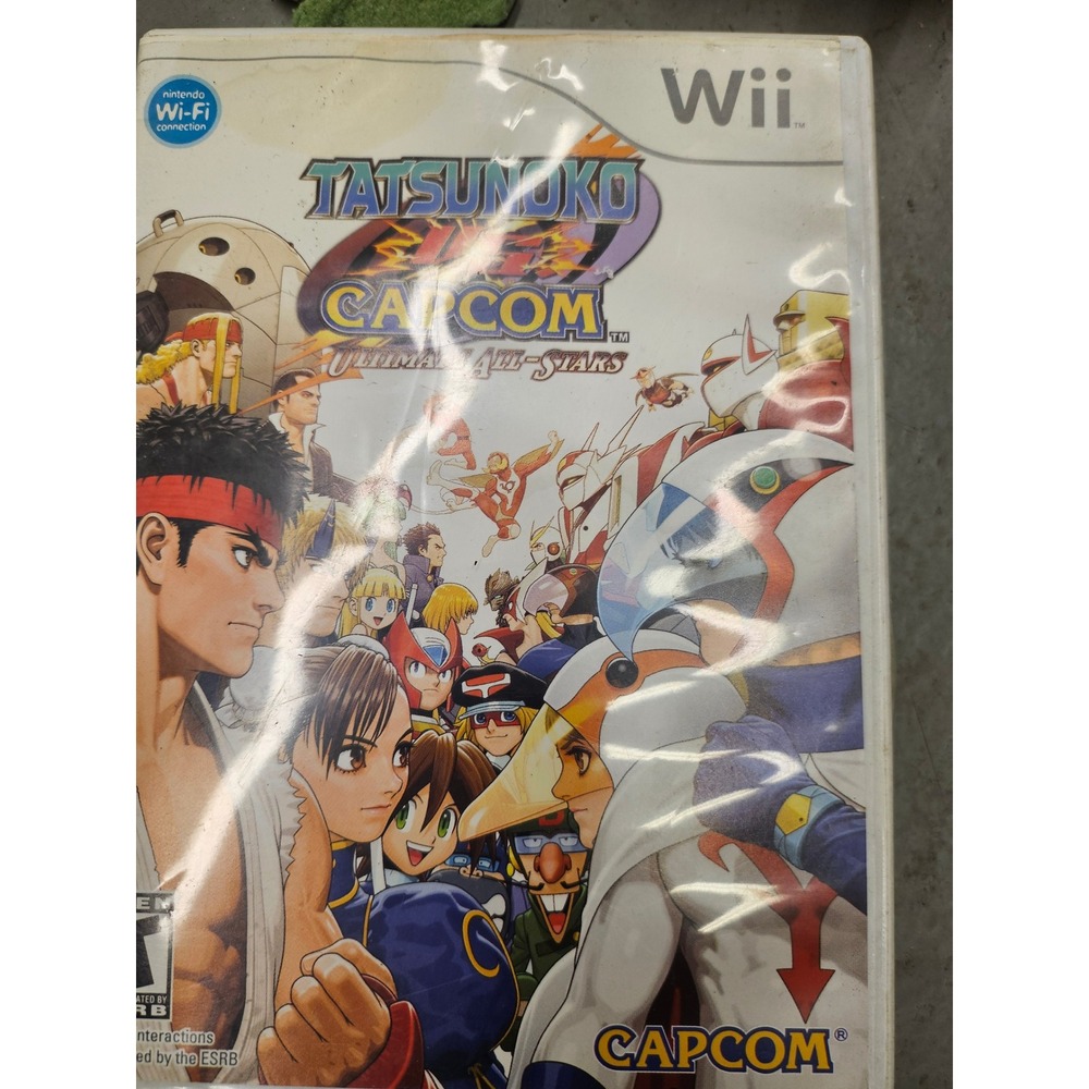 Tatsunoko vs Capcom Ultimate All-Stars Nintendo Wii Fighting Game Crossover